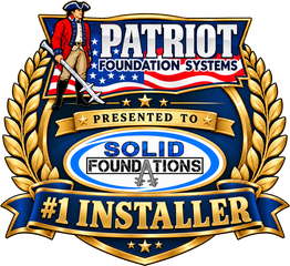 Patriot Foundation Systems #1 Installer award presented to Solid Foundations
