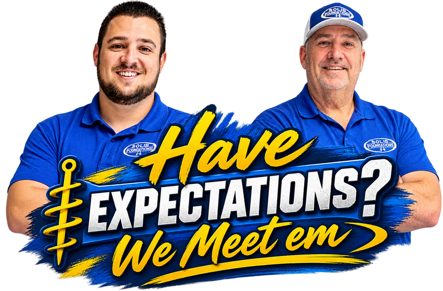 Have expectations? We meet 'em — Solid Foundations team