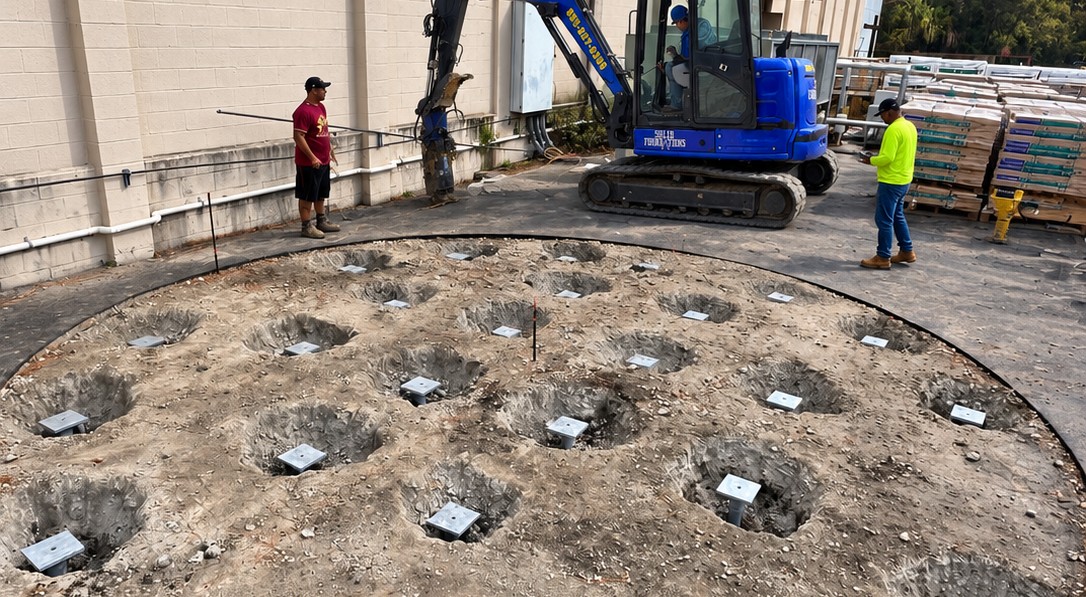 Preconstruction Helical Piles
